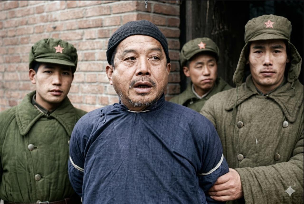 这是天津黑帮头目、大汉奸袁文会被押赴公审现场的一刻。
袁文会出身天津南门外芦庄子