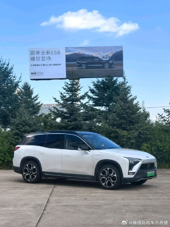 蔚来这家公司真的是个有魅力的公司车主自己不光花钱买了车还自己贴钱给蔚来做广告每个