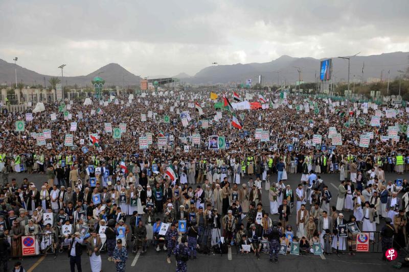 也门胡塞武装称可能封锁曼德海峡
美国和以色列2月28日发动袭击后，也门胡塞武装3