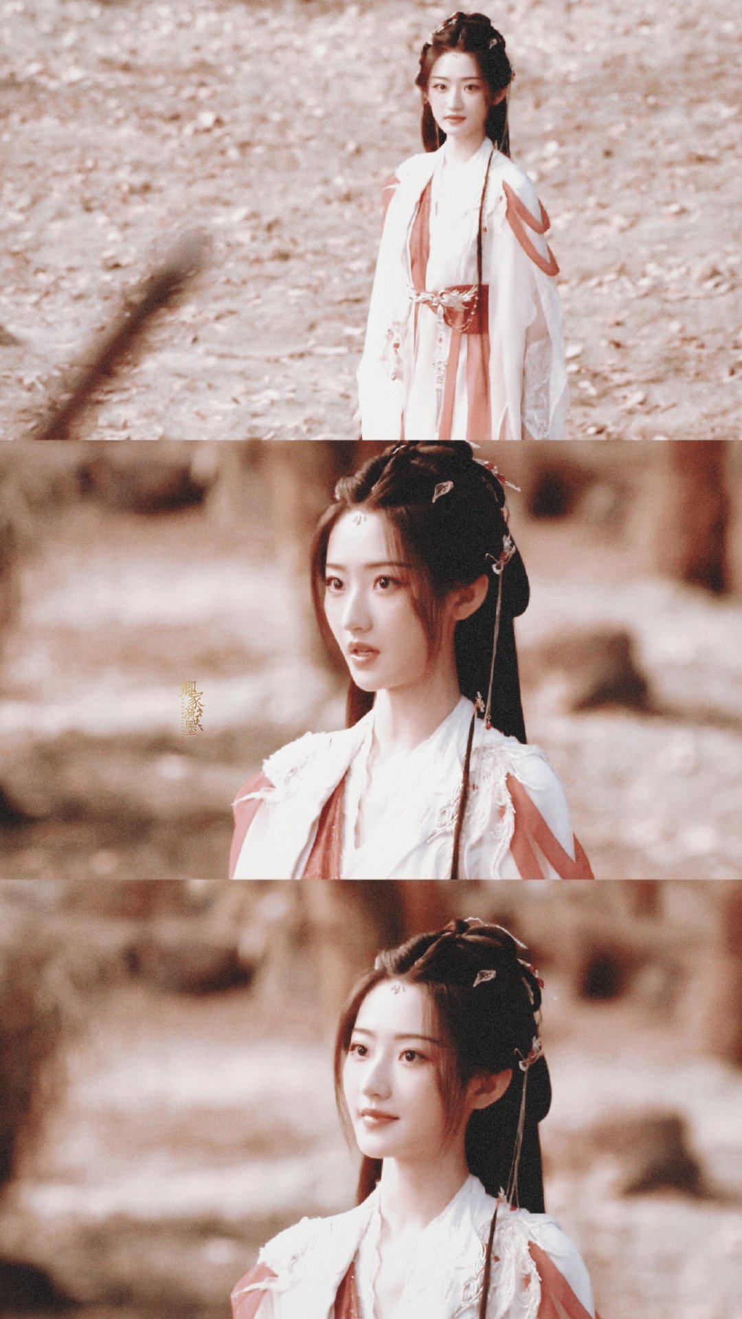 杨雨潼修仙文里的小师妹有脸了 这张脸太适配修仙题材！灵气满满的眼神搭配清纯气质，