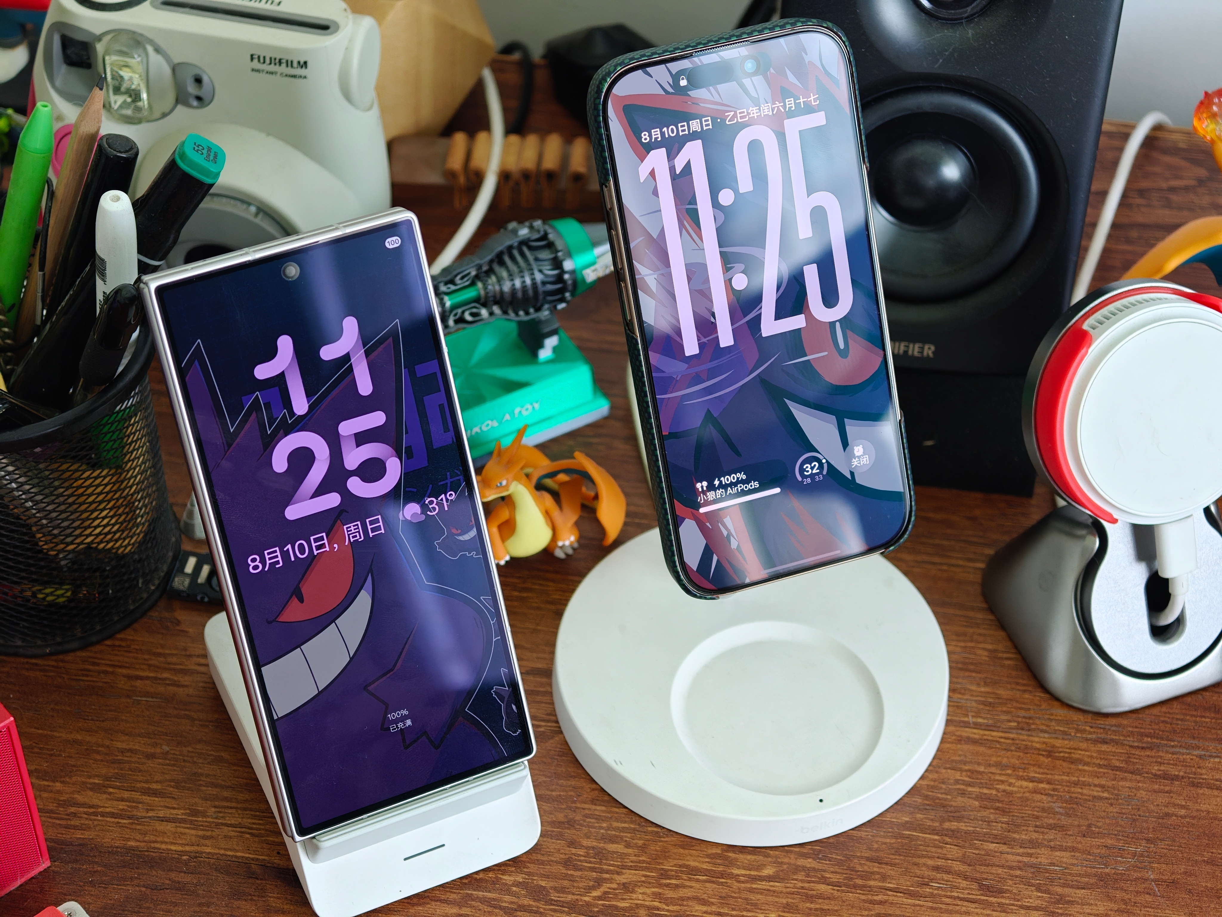 三星Z Fold7＆iPhone 16 Pro，国际巨头旗舰双持，优雅无需多言[