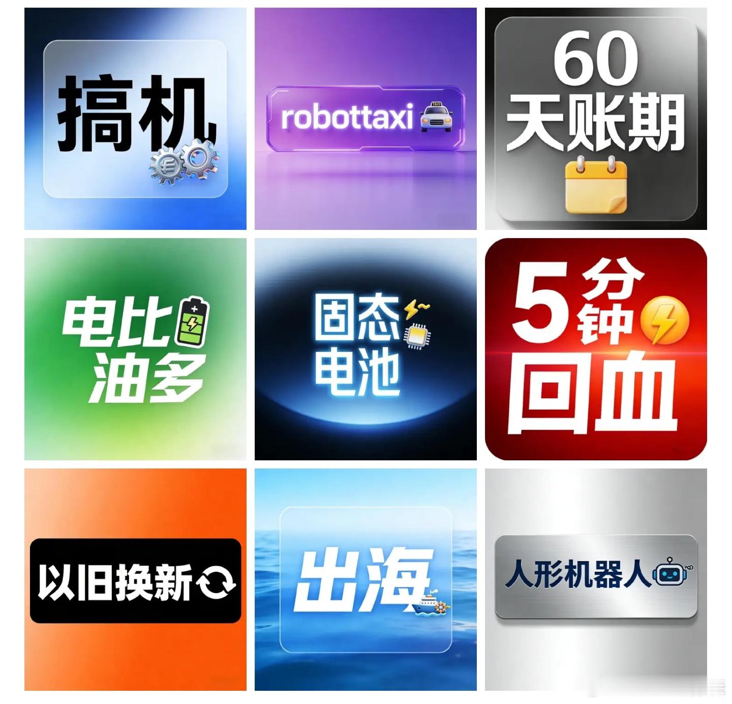 2025汽车年度关键词汽场全开 怎么选？给定的九个词里，我选账期和出海如果要我自