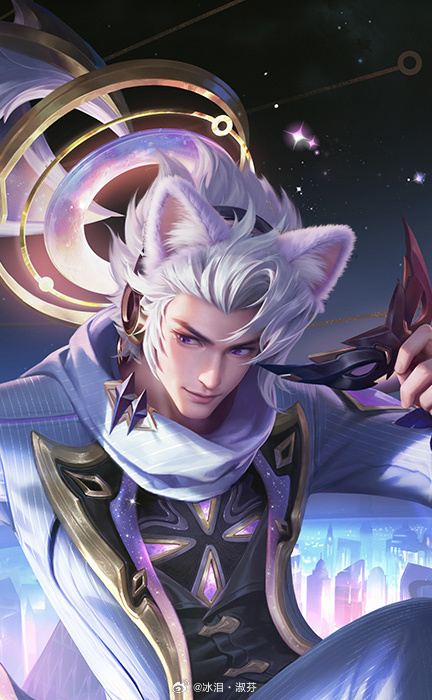 一不小心长出耳朵怎么办》》？王者荣耀 猫耳拼接