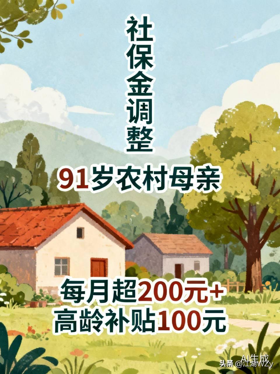 近期刷到不少网友说，河南的居民社保金每月上调24元，我今天特意查了下母亲的社保金