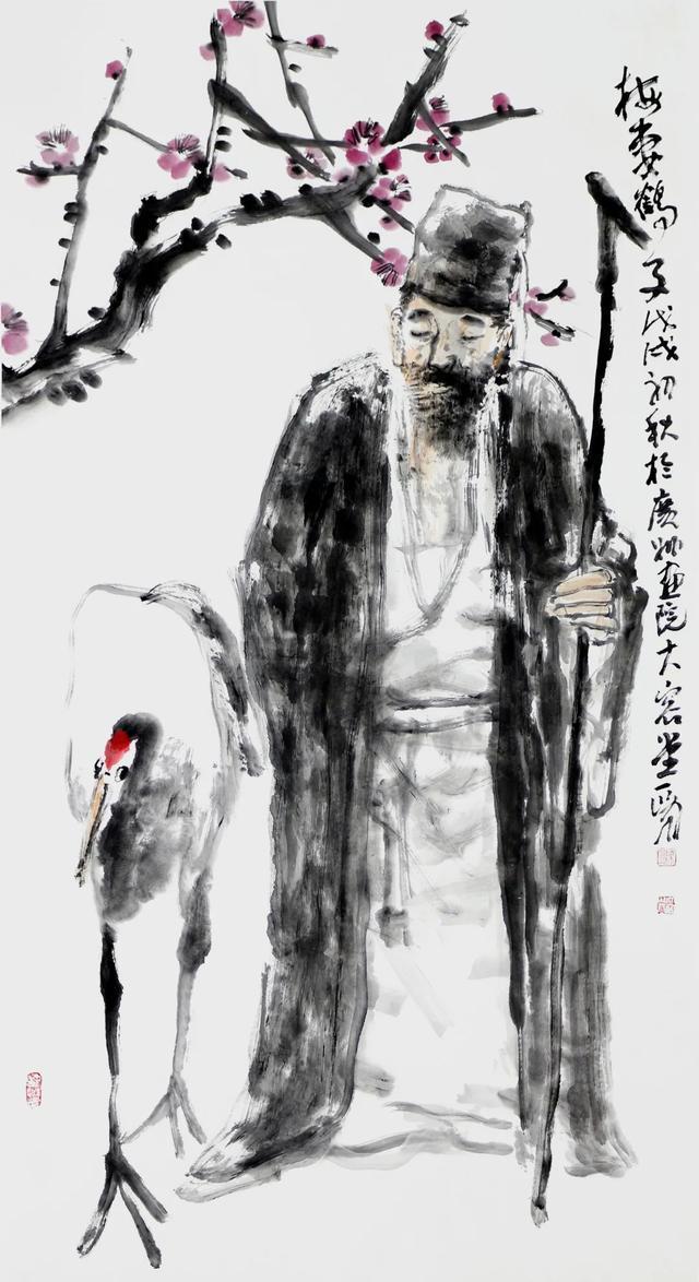 上联：梅鹤高冷文人比
下联：[玫瑰]

网络图片/诚谢侵删