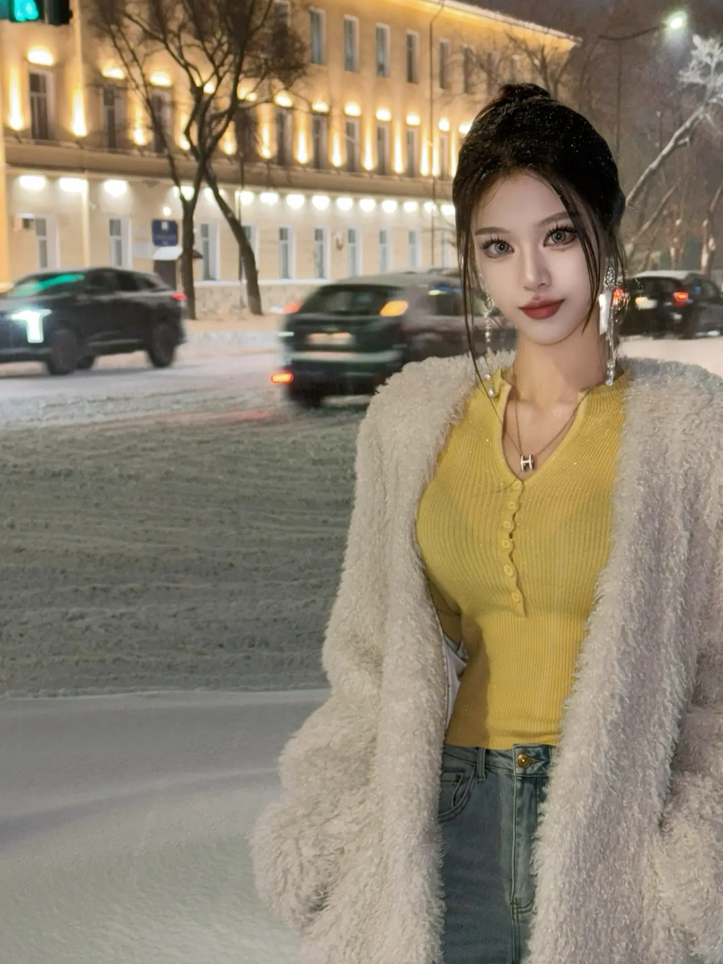 当雪花邂逅大地，冬天的冷才有了意义