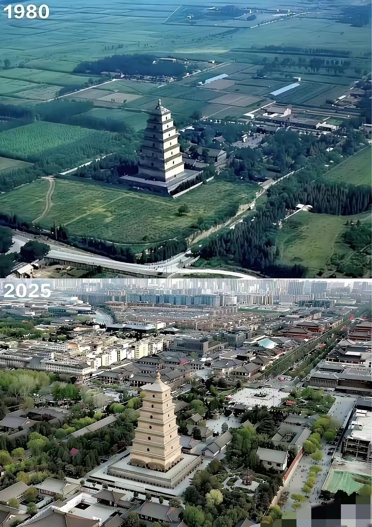 大雁塔从唐朝那会就一直是地标建筑？