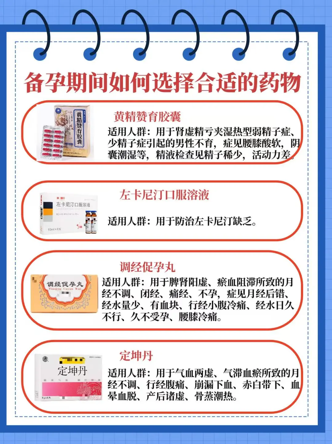 备孕期间如何选择合适的药物～