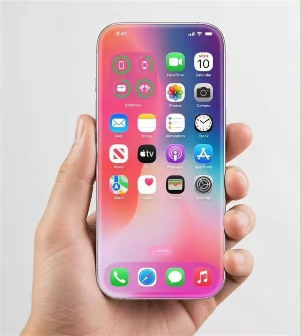 四曲面设计的iPhone在颜值方面确实很不错，就是有些好奇，苹果真若带来了，友商