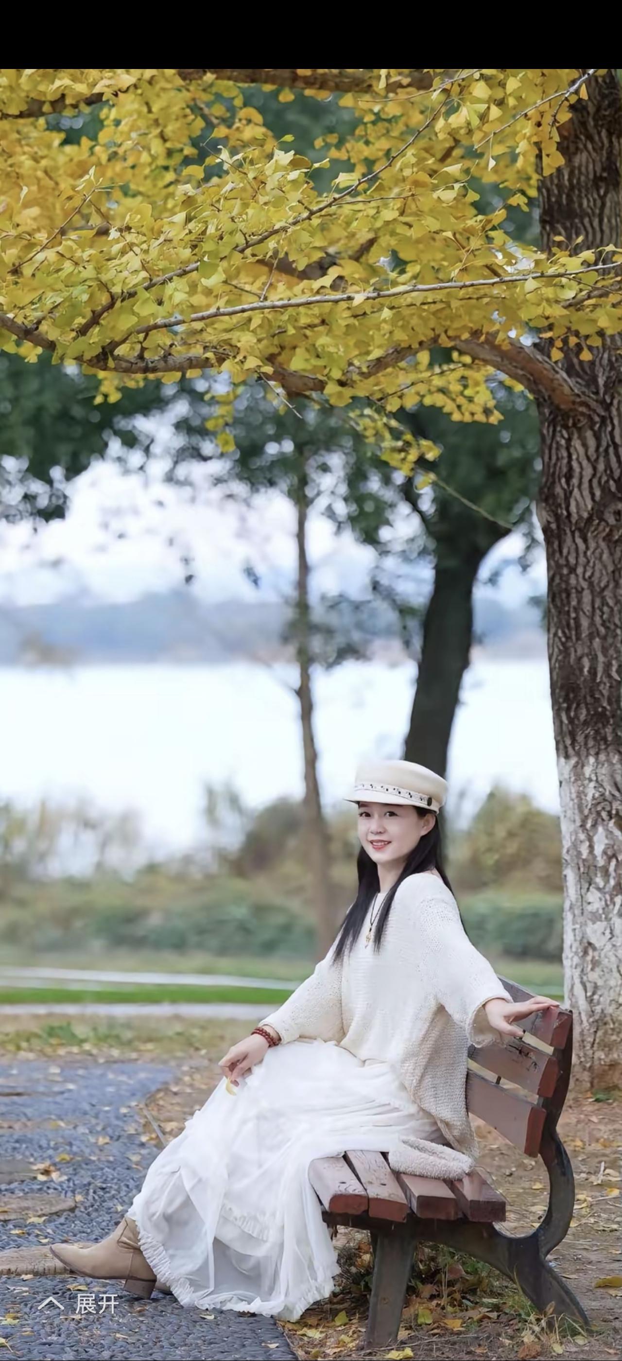 秋日午后，树荫下的优雅时光