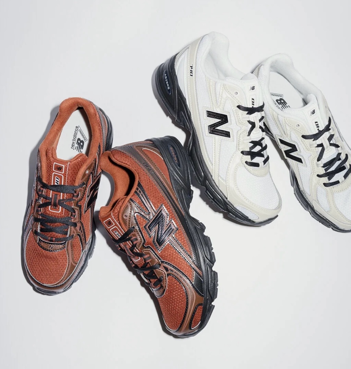 green label relaxing & New Balance 740v2