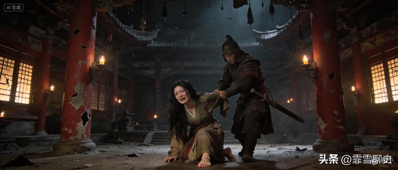 建安十九年，许昌寒冬，尚书令华歆带甲兵入宫，从墙壁夹层里拖出披发赤足的伏皇后。她