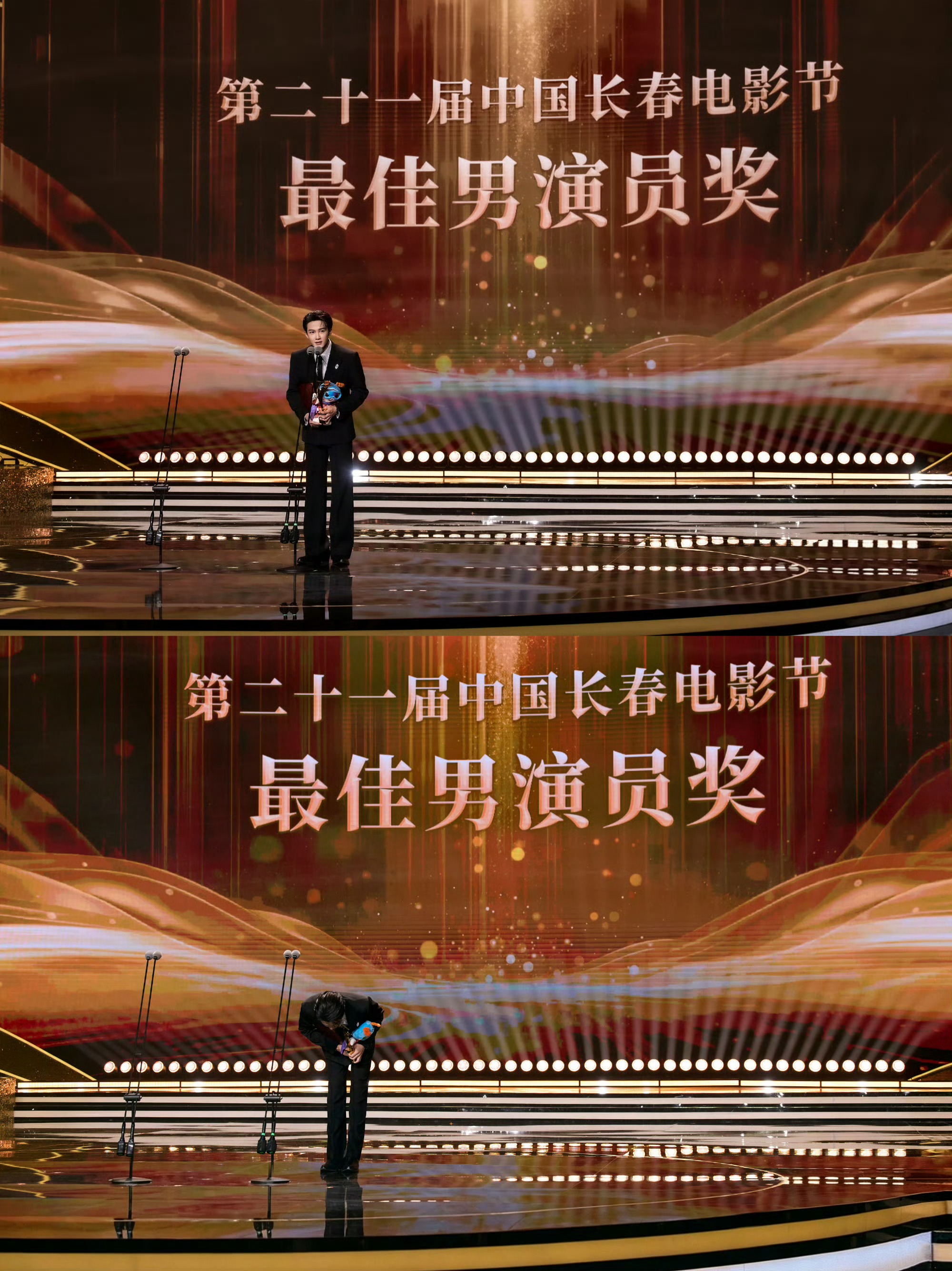 檀健次金鹿奖最佳男演员 从舞台到银幕，檀健次这次真是把“全能”刻进DNA了，金鹿