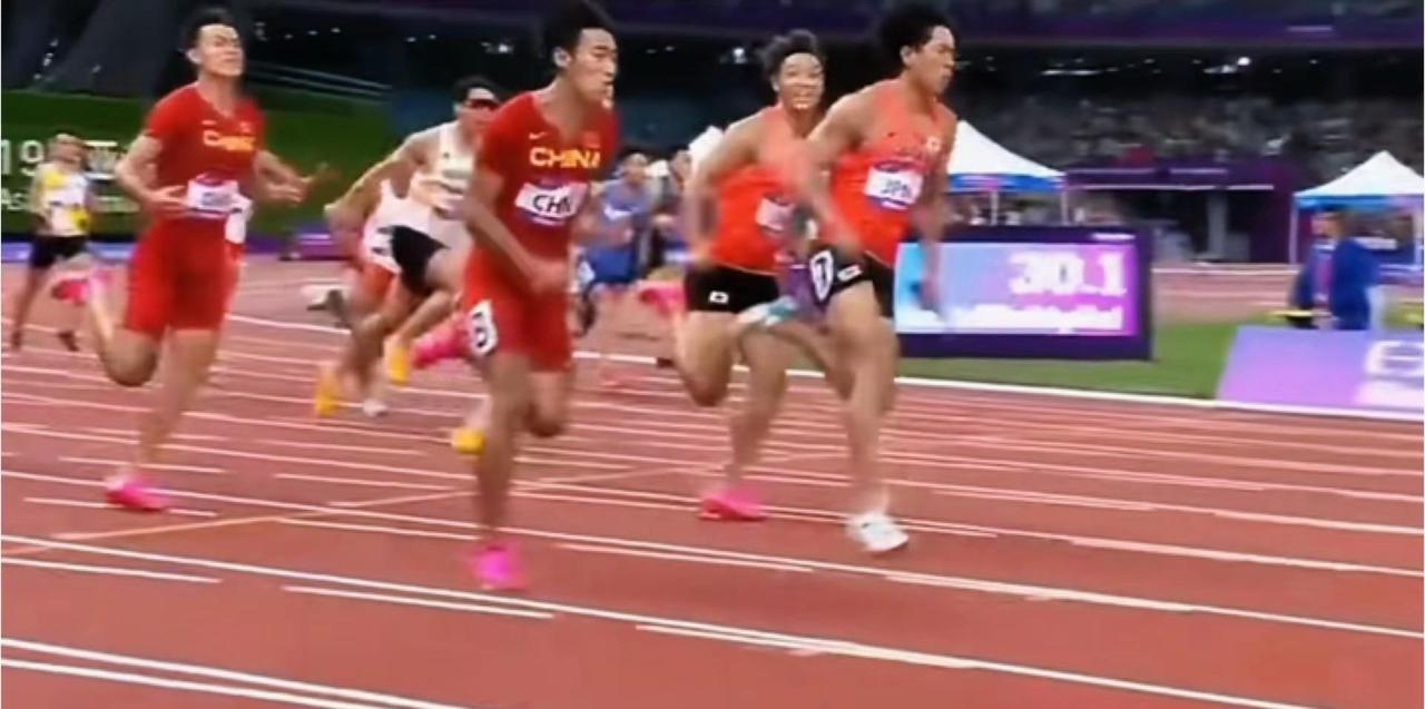 “那晚我一步一步蚕食日本帝国”陈佳鹏 杭州亚运会 短跑 100米