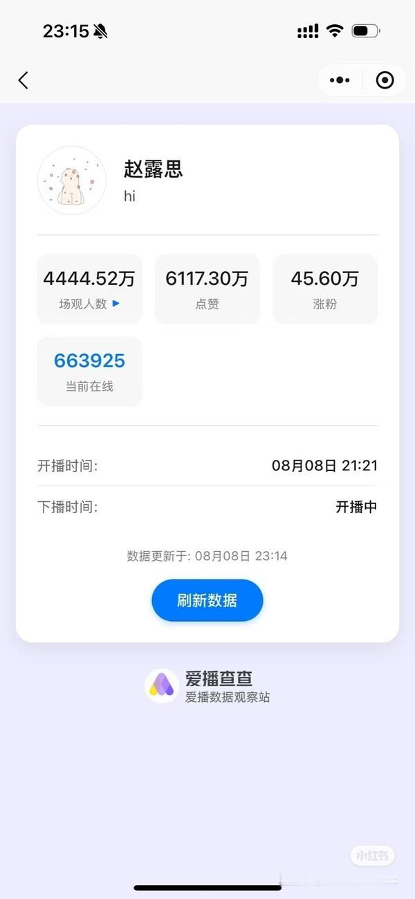 田栩宁直播人数粉丝怎么敢闭着眼睛吹小红书在线直播人数最多的 还没露丝三分之一的人