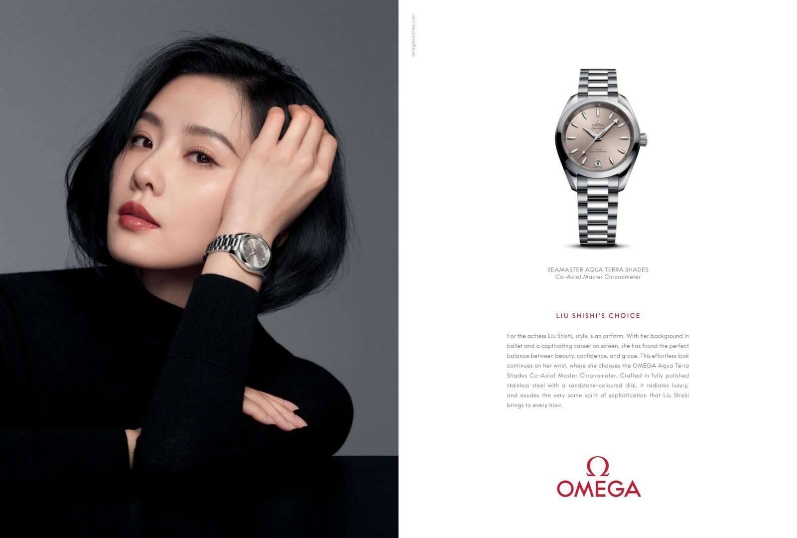 AD Campaign ：OMEGA  Seamaster  2025 刘诗诗出