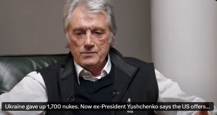 乌媒：乌克兰前总统尤先科抨击美俄和平计划，称其如同1938年慕尼黑协定一样是背叛