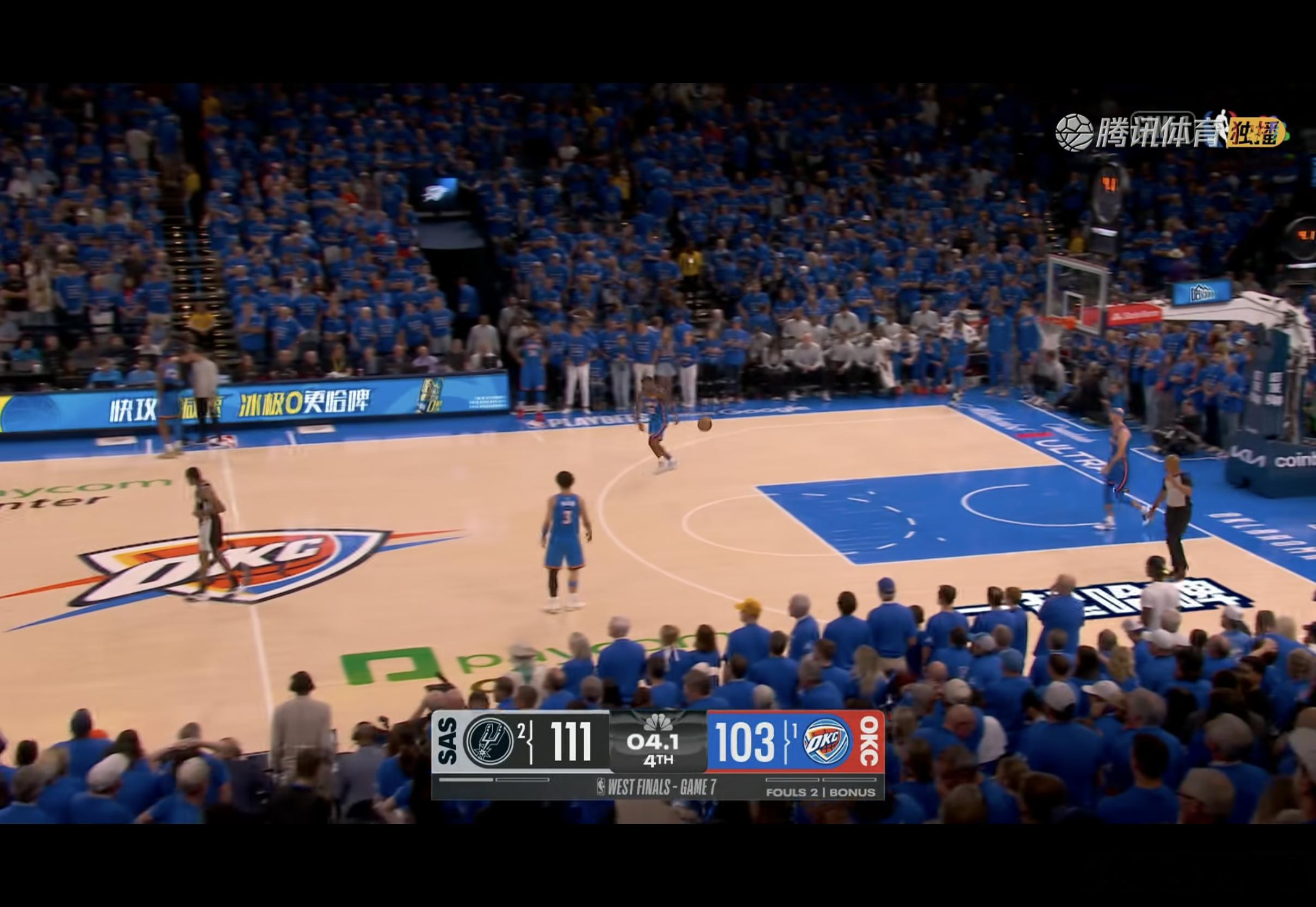 雷霆回家了nba 马刺这些小年轻真厉害。看看马刺主教练末节暂停叫的多坚决，想想东