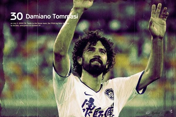 “罗马之肺”托马西:重伤后曾自降年薪，当年成天津队最大牌球星
09年1月，在西班