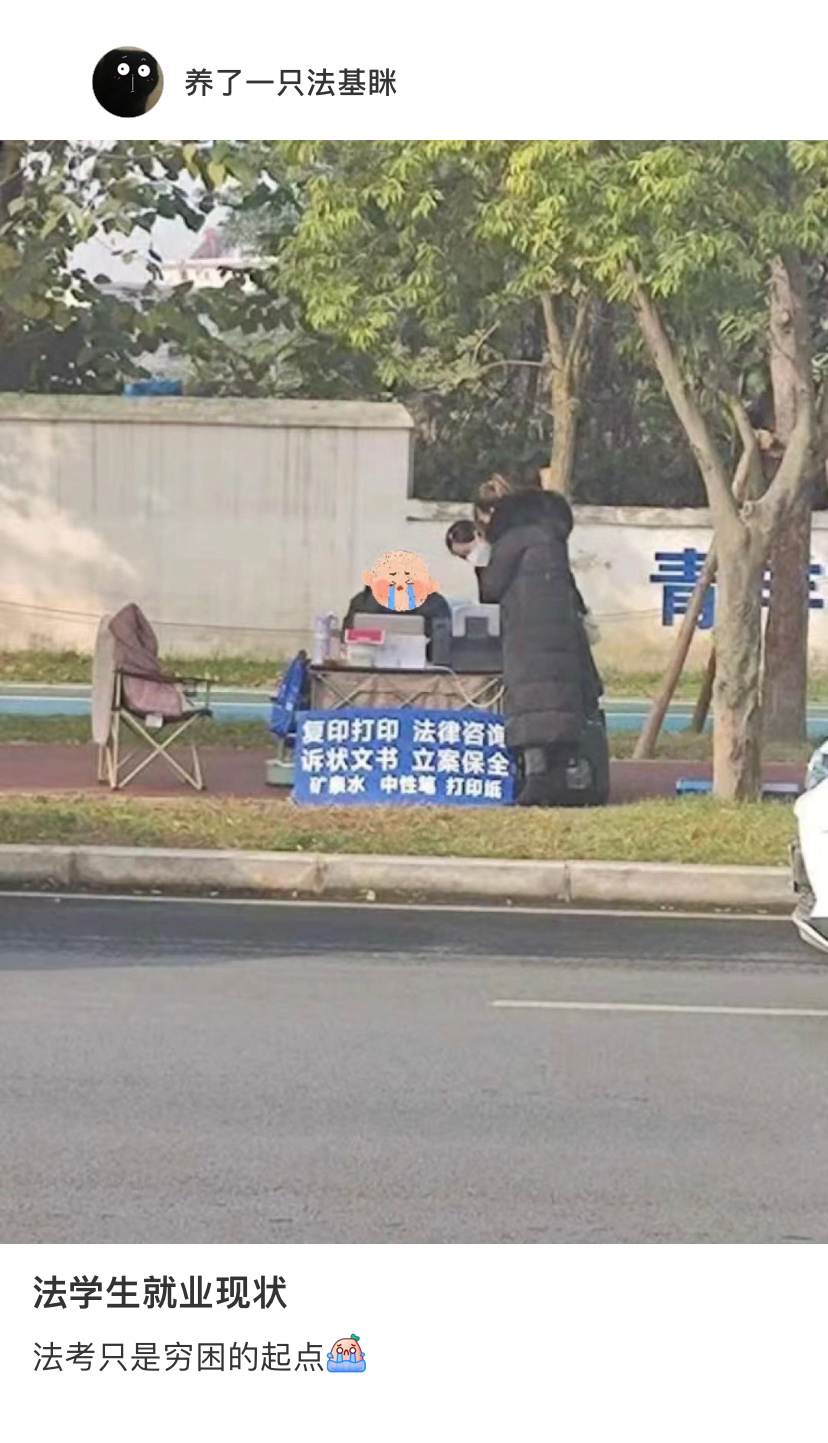 当代法学生就业现状[揣手] ​​​