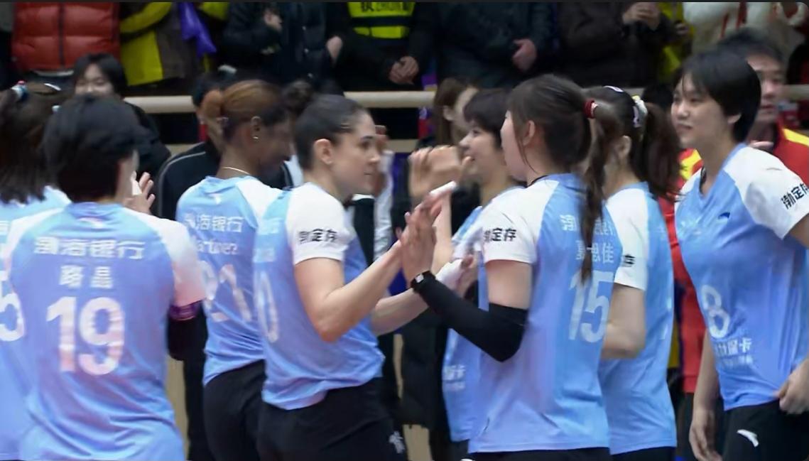 南洋战北洋，渤海胜上海

2025-2026中国女排超级联赛A级季后赛小组赛第五