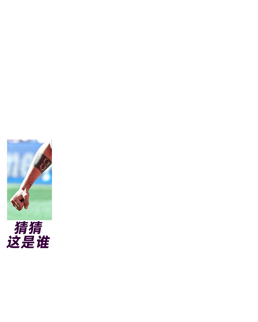 猜猜这是谁？👀难度：⭐⭐英超联赛