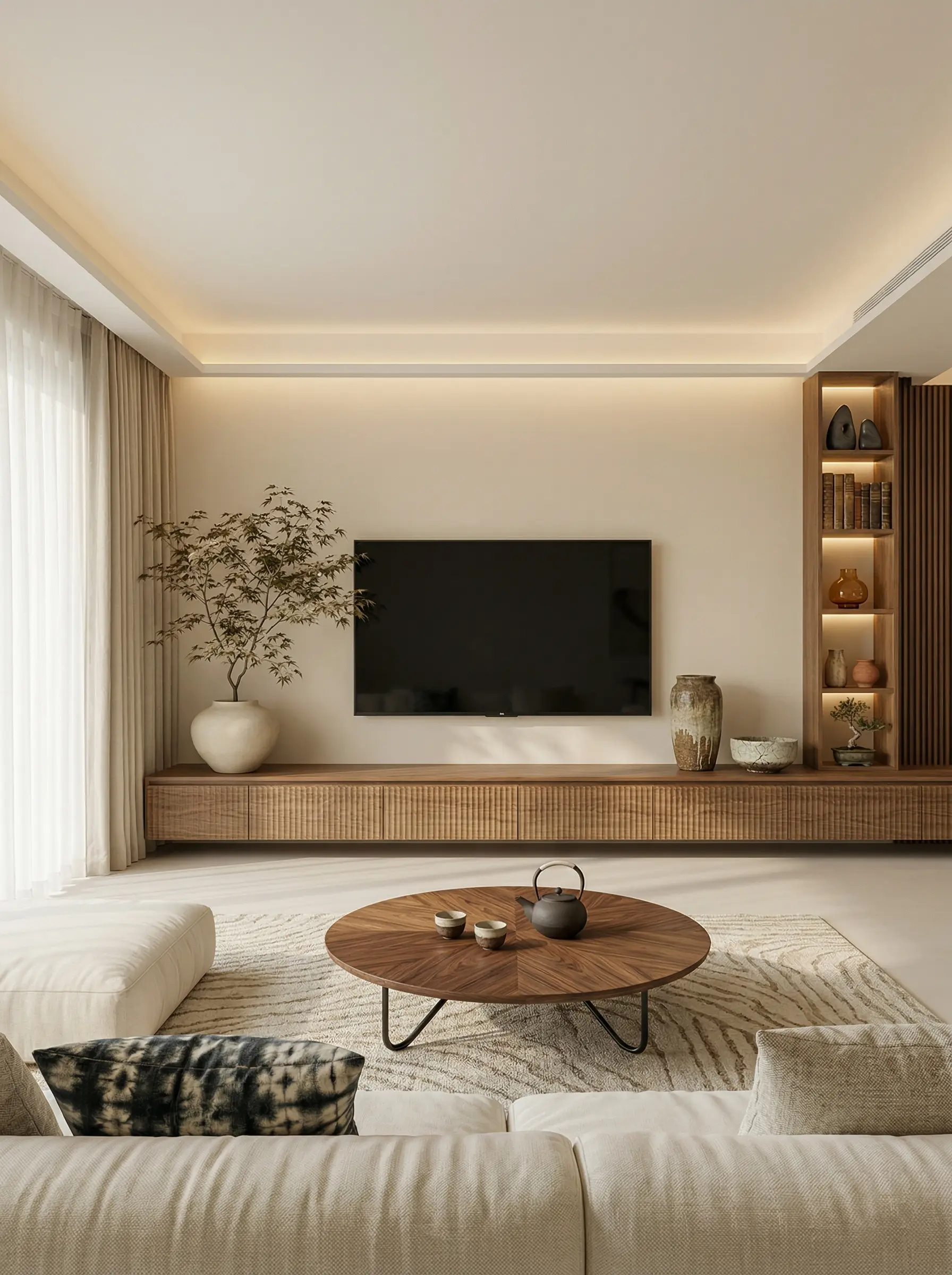 ㎡极简中古风，把东方禅意焊在骨子里！