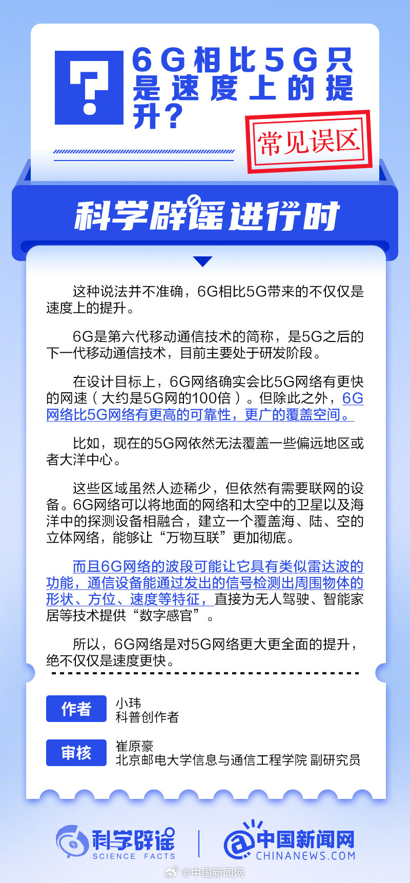 6G相比5G不只是速度更快6G相比5G绝非只是速度提升，而是一场从“万物互联”迈
