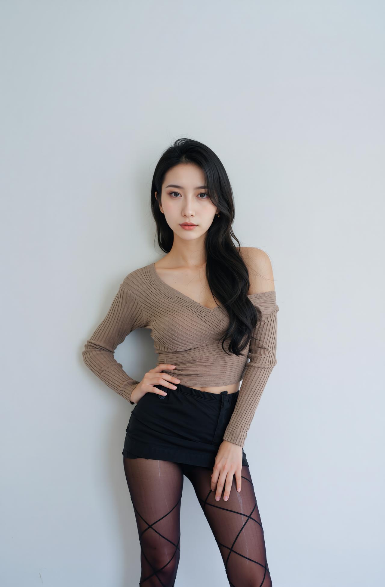 辣妹穿搭 好身材好气质 超a小姐姐 小性感