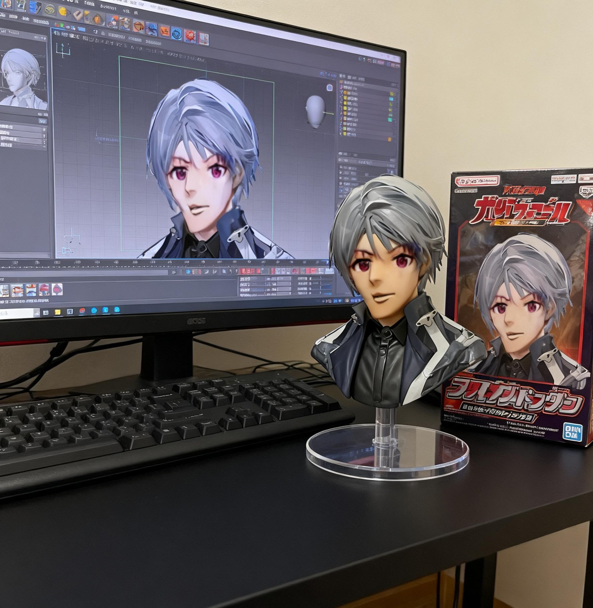 ai秒变专属真人手办 假日威龙安多恩