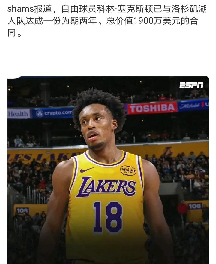 升级版的施罗德
对他唯一印象就是一人干翻篮网三巨头
塞克斯顿一个抗产后卫，在常规