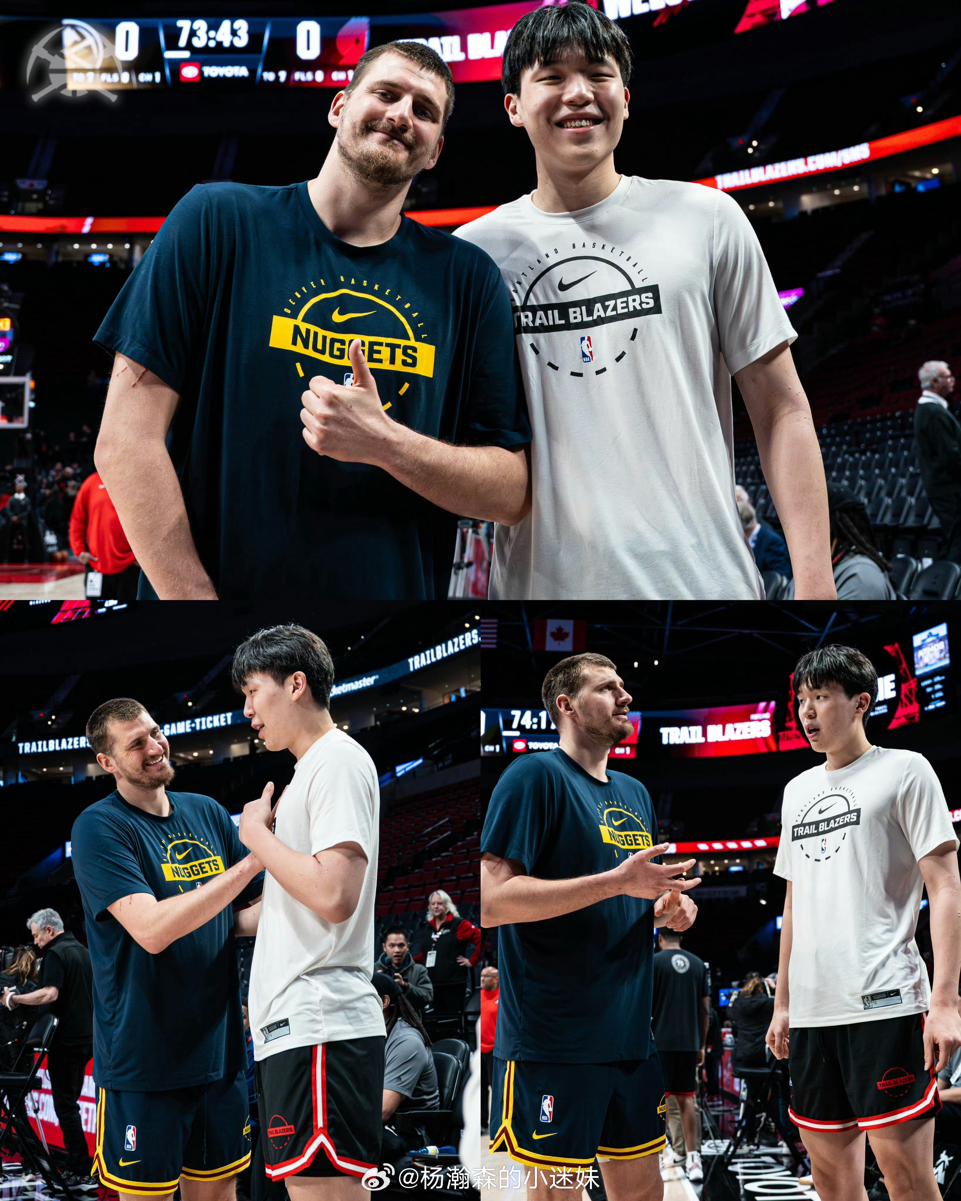 见到偶像后的心情！杨瀚森