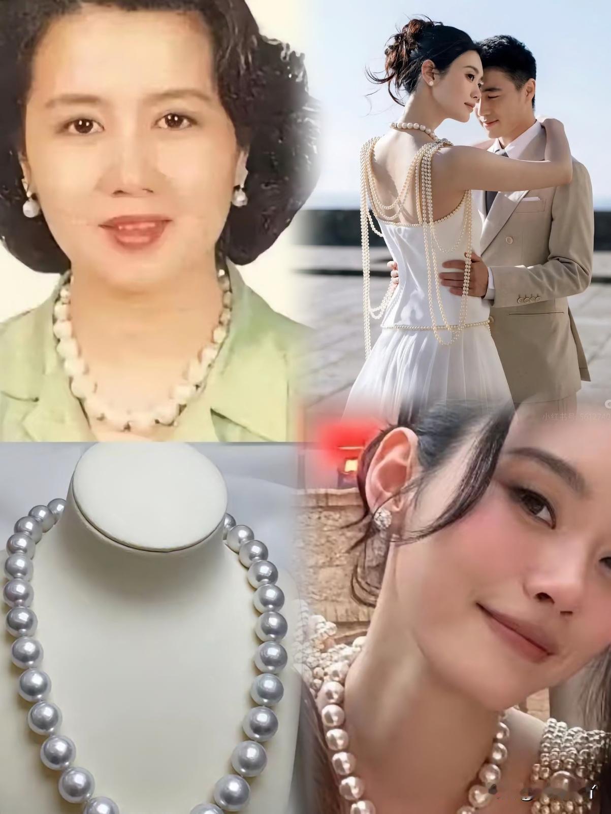 大手笔！
四太私藏澳白珍珠赠予奚梦瑶大婚佩戴，打破婆媳不和传闻

谁能想到豪门婆