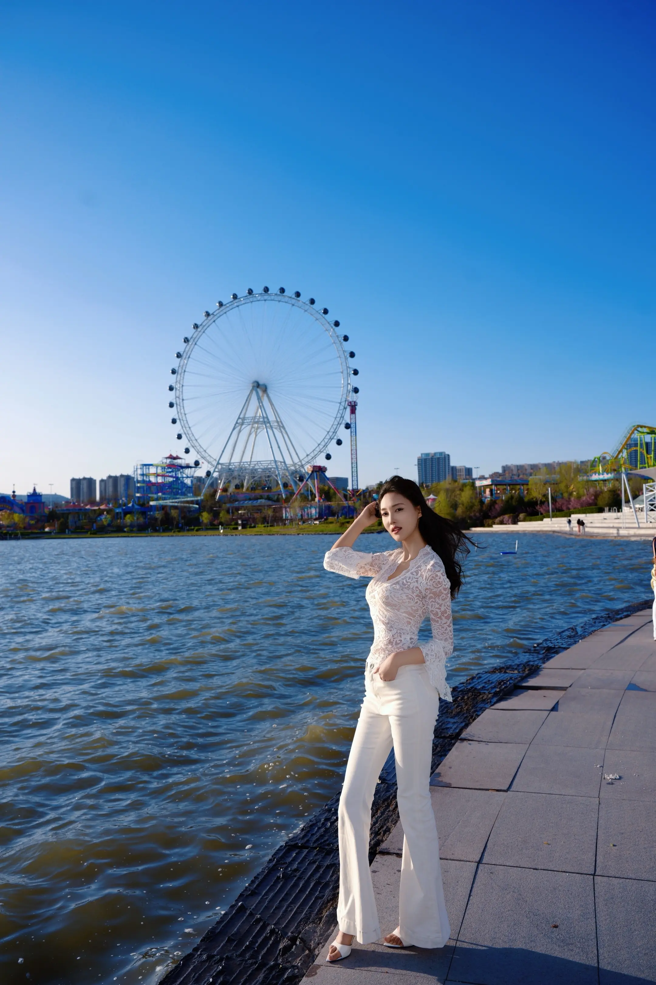 晋阳湖是真的美