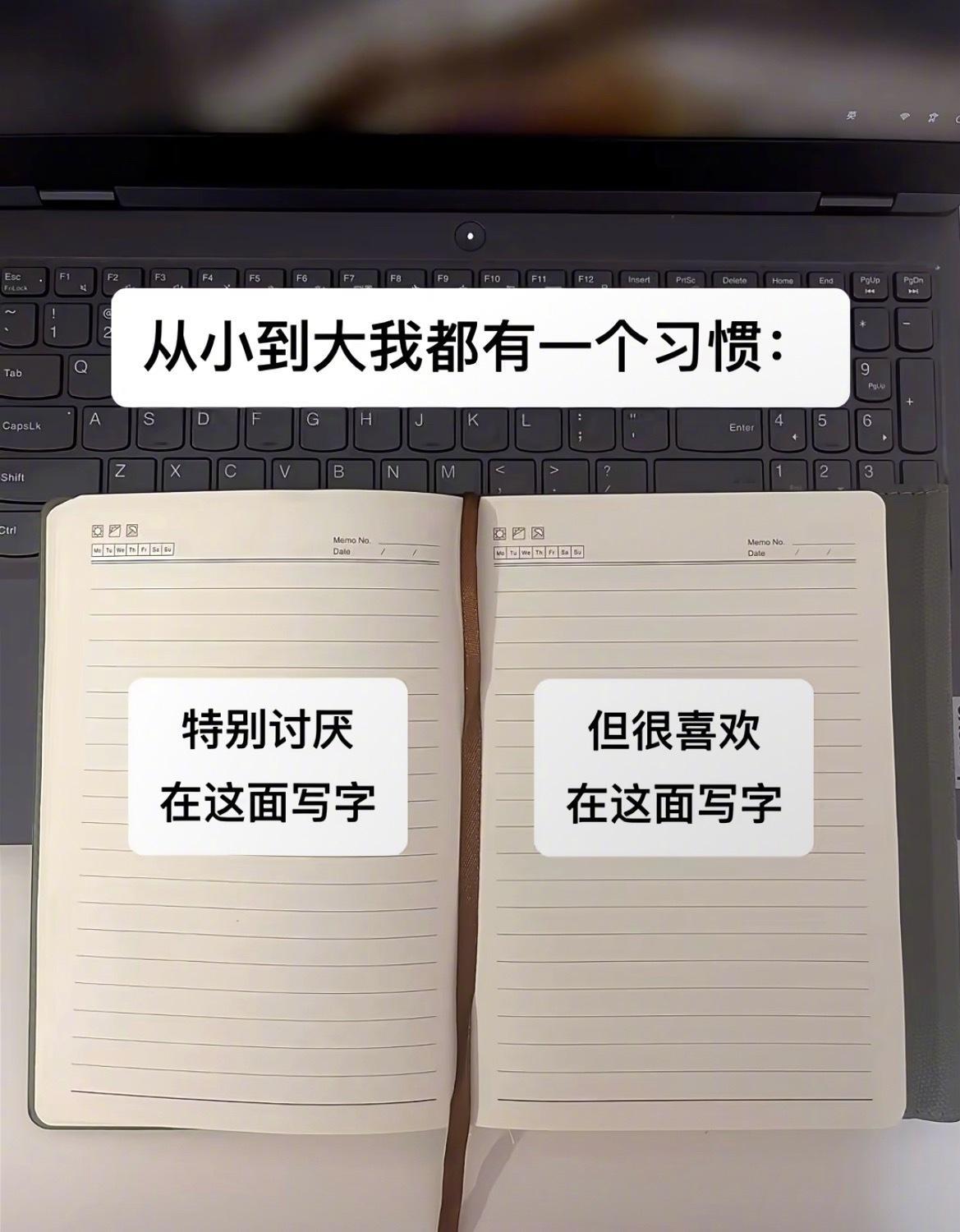 “从小到大我都有一个习惯” ​​​