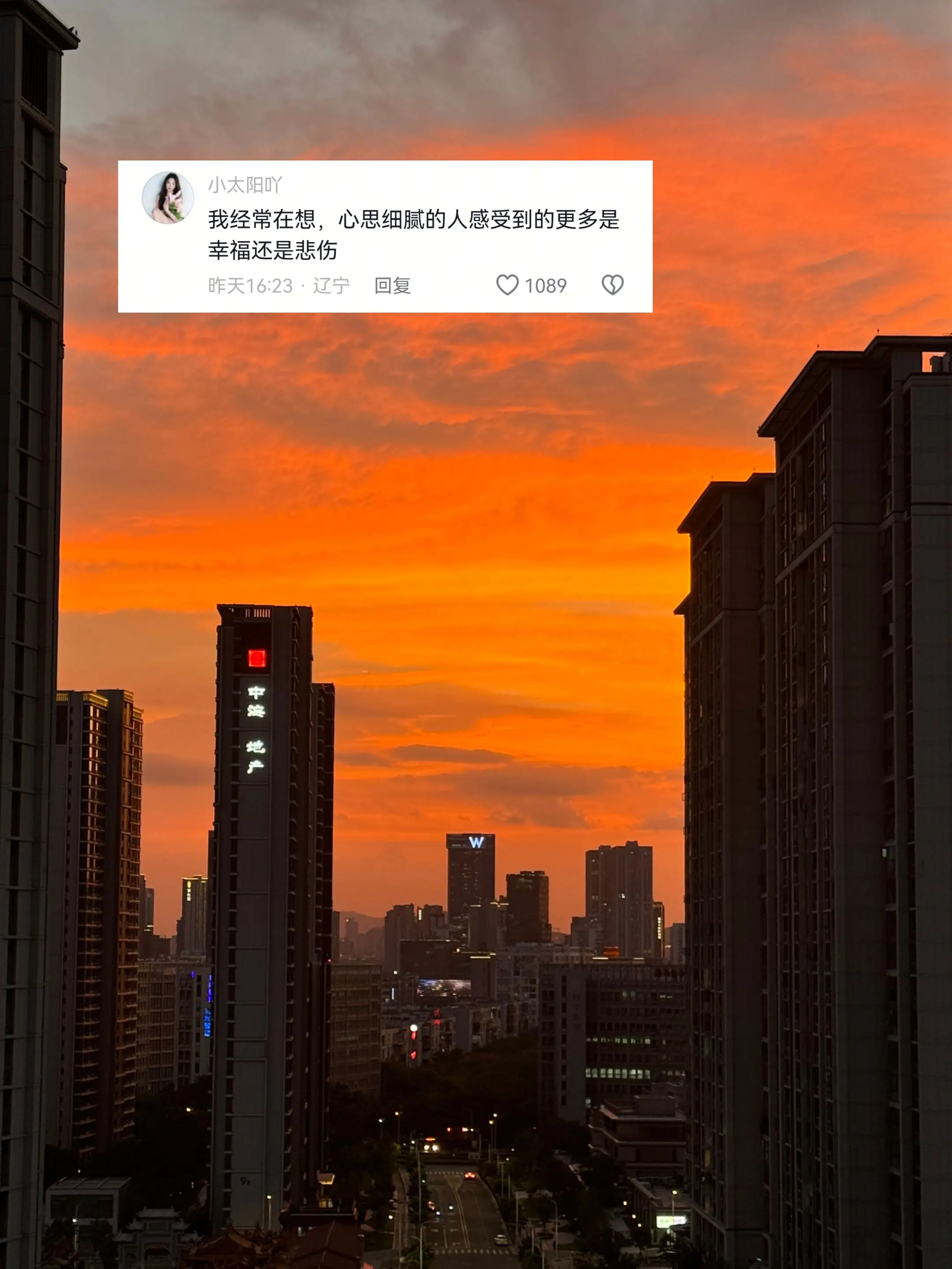是啊，心思细腻的人感受到的更多是幸福还是悲伤。