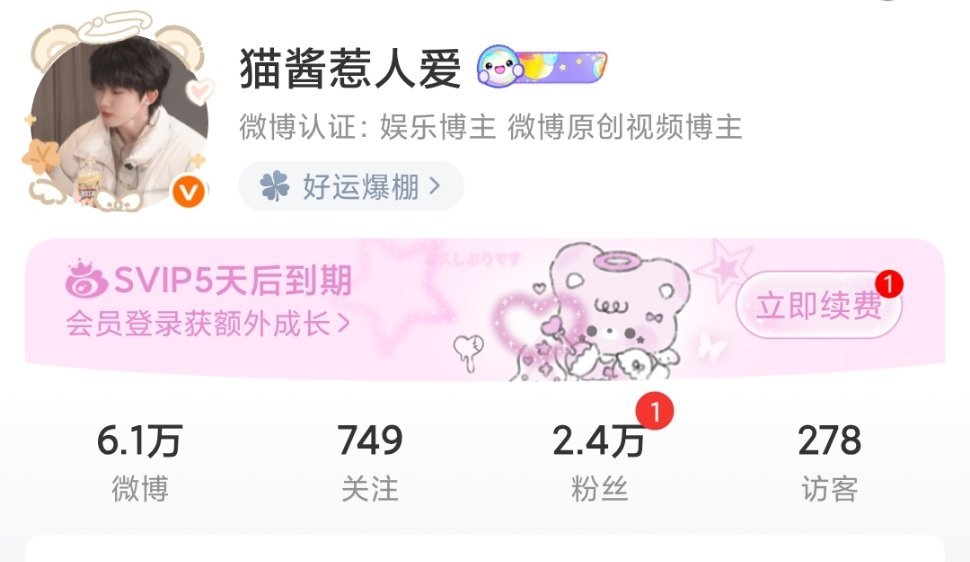 ？好难看，为什么要把访客放到上面 