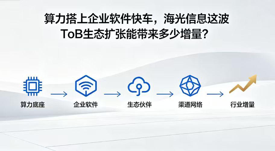 算力搭上企业软件快车，海光信息这波ToB生态扩张能带来多少增量？
持仓海光（68