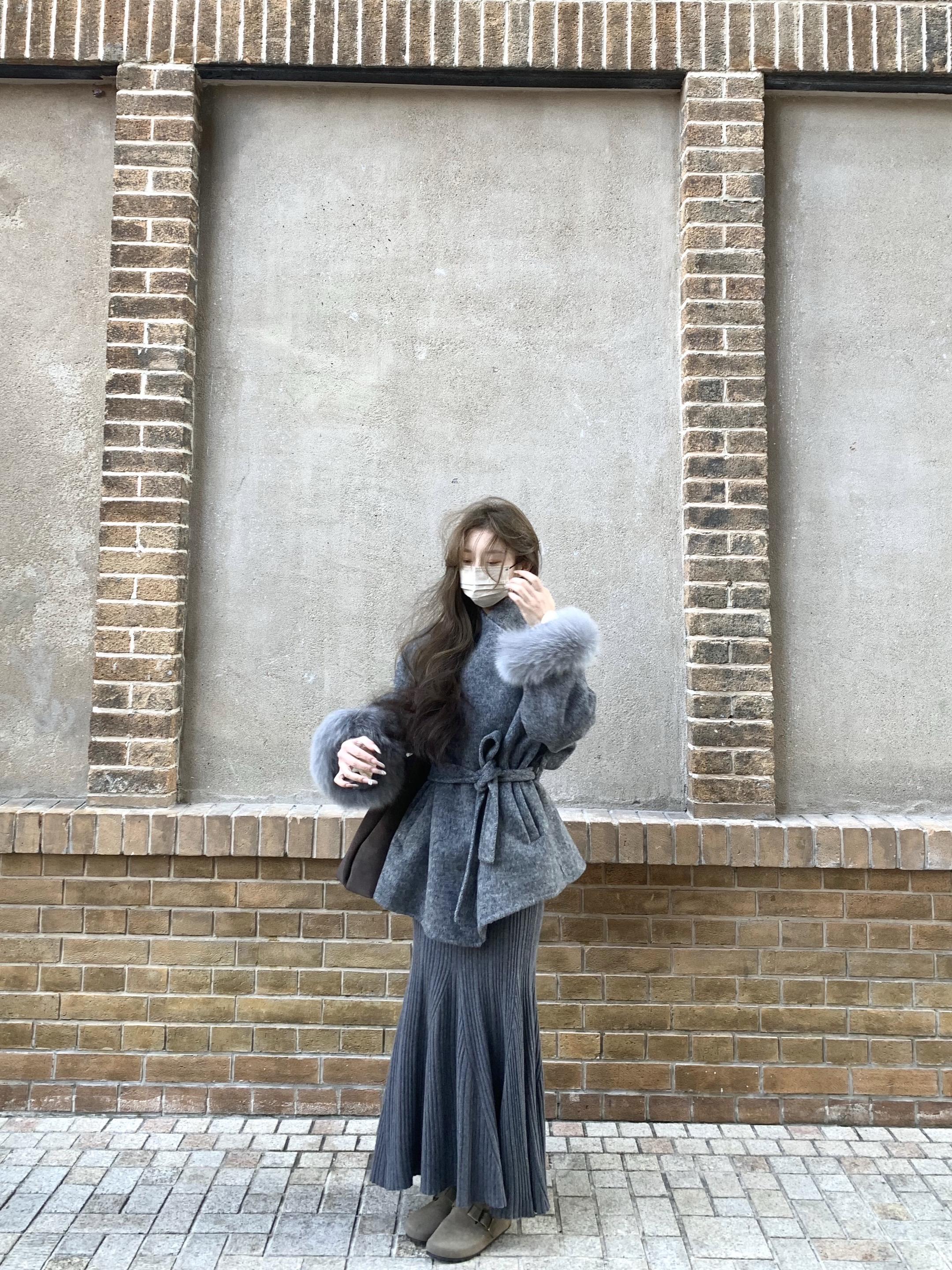 温柔穿搭 大衣 氛围感 穿搭 气质穿搭