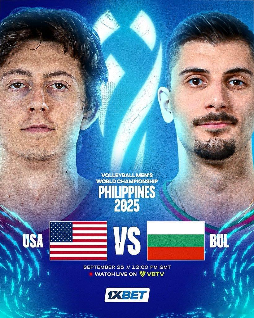 中国排球联盟[超话]  🌍🏐四分之一决赛对决🔥美国队🇺🇸和保加利亚队?
