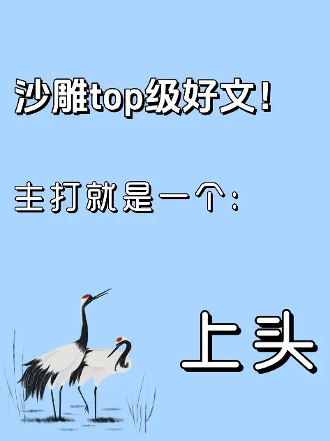 小说 文荒推荐 沙雕