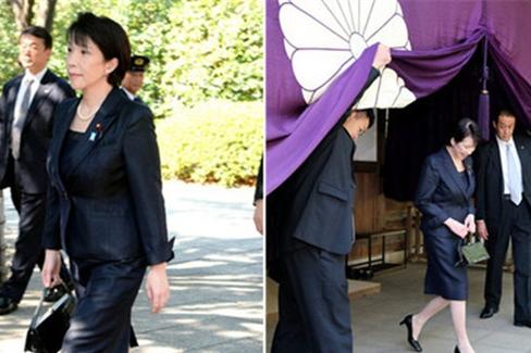 4月21日，日本首相高市早苗竟以“内阁总理大臣”之名，向靖国神社供奉祭品。

那