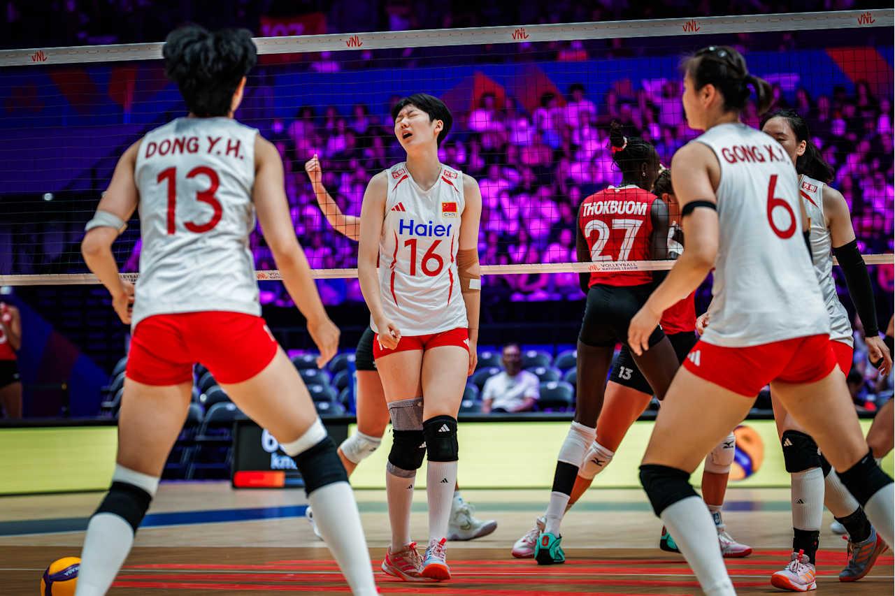 2026 女排世联赛（VNL）总决赛对阵：第八名中国女排对阵美国女排

由于欧洲
