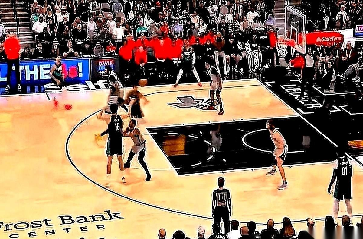 我跟你讲，杨瀚森那个传球，直接给我看愣了。
就跟武侠小说里写的似的，人到，球到，