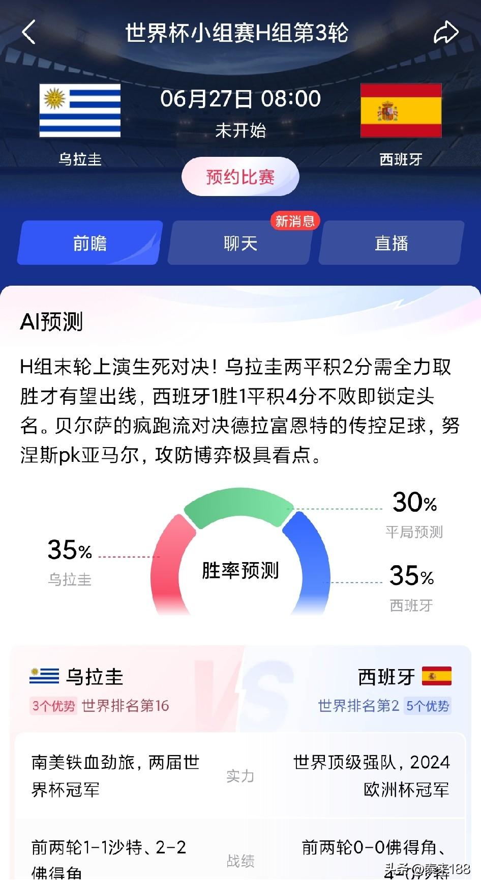 韩国队大概率要回家了，西班牙队如果记得2002世界杯时与韩国队比赛时的不公正待遇