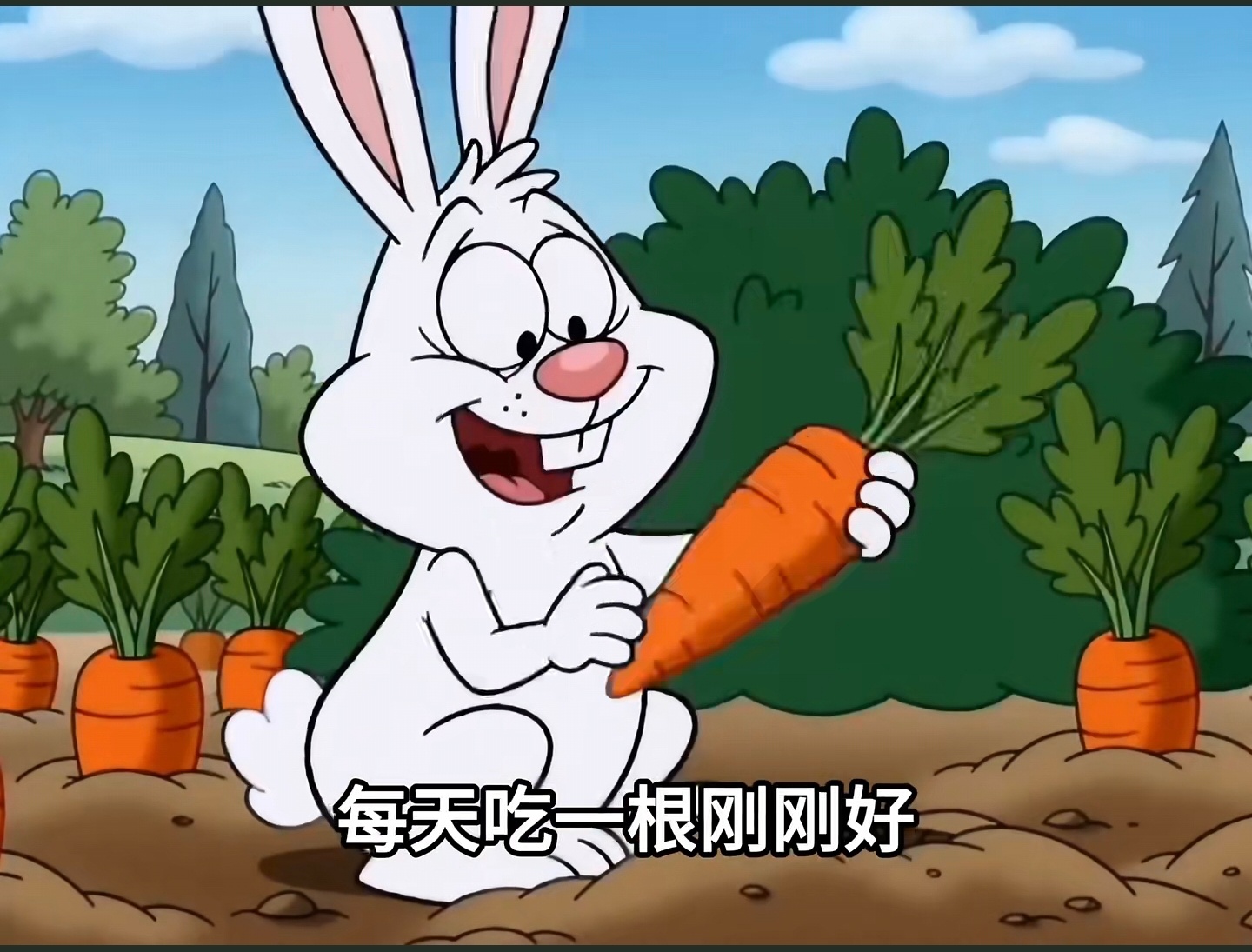 萝卜好硬，你说我会不会吃成国字脸！