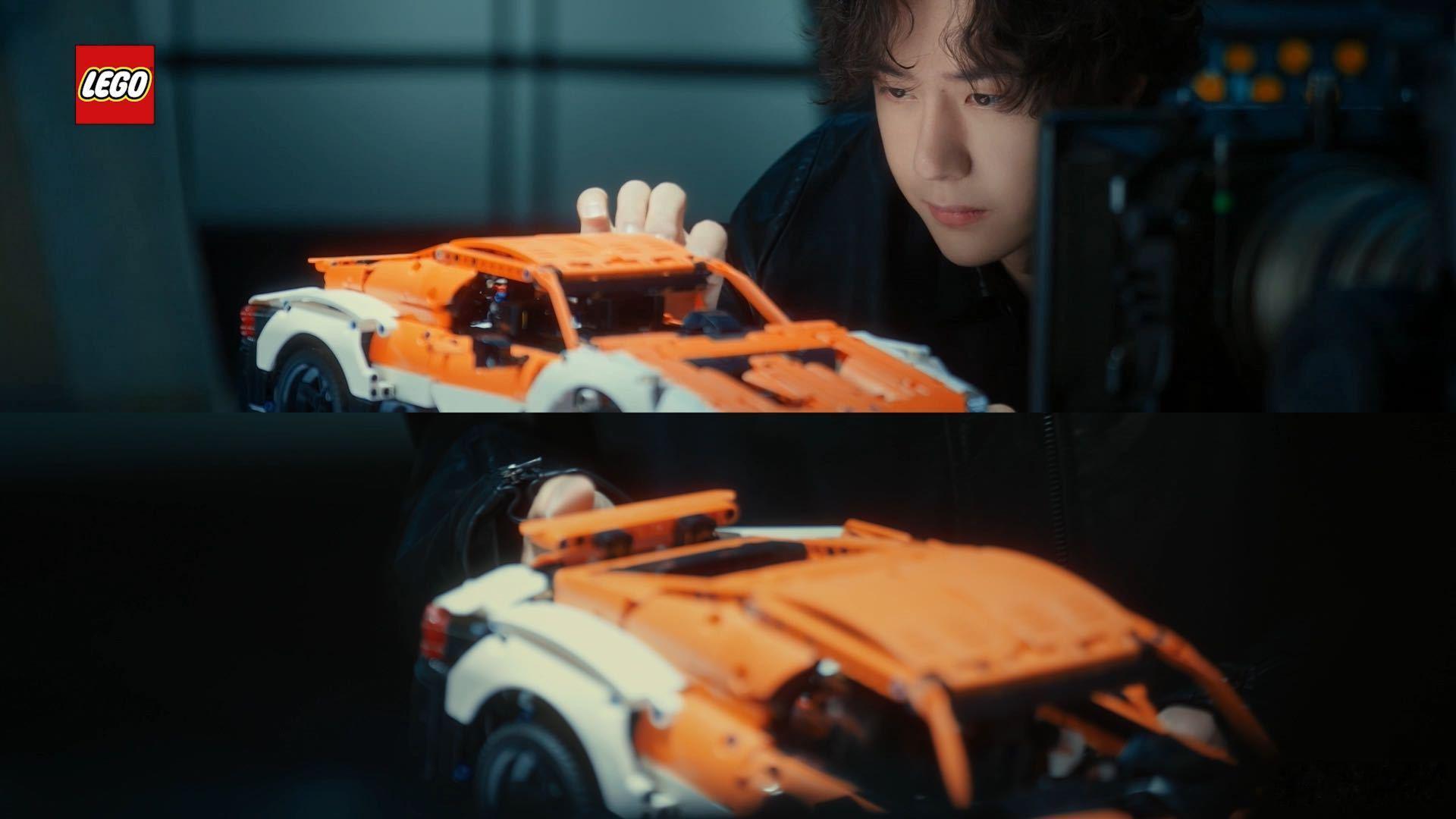 王一博的花絮含乐量超标循环播放王一博这段乐高花絮，没有多余的动作，专心和积木打交