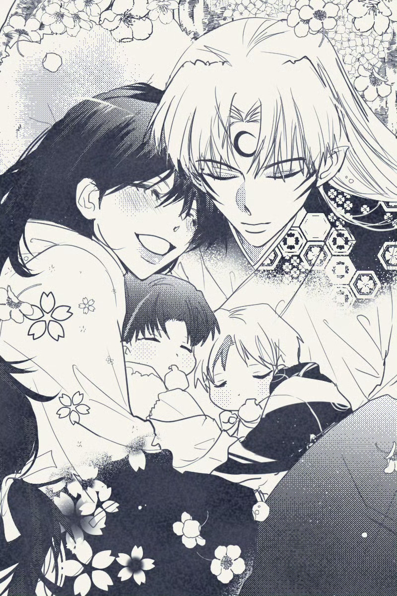 杀铃从两个人到四口之家杀铃就这样甜甜的很幸福🎊（画师Baekhk2 ） 
