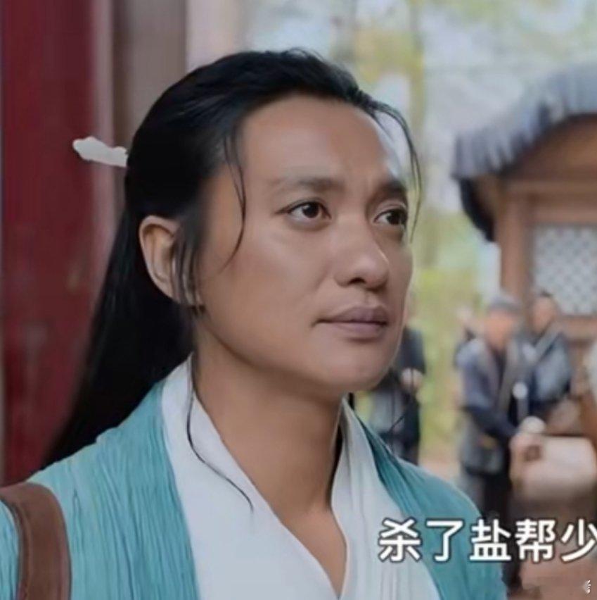 这张脸还和章子怡拍过古偶，对观众好点吧 ​​​