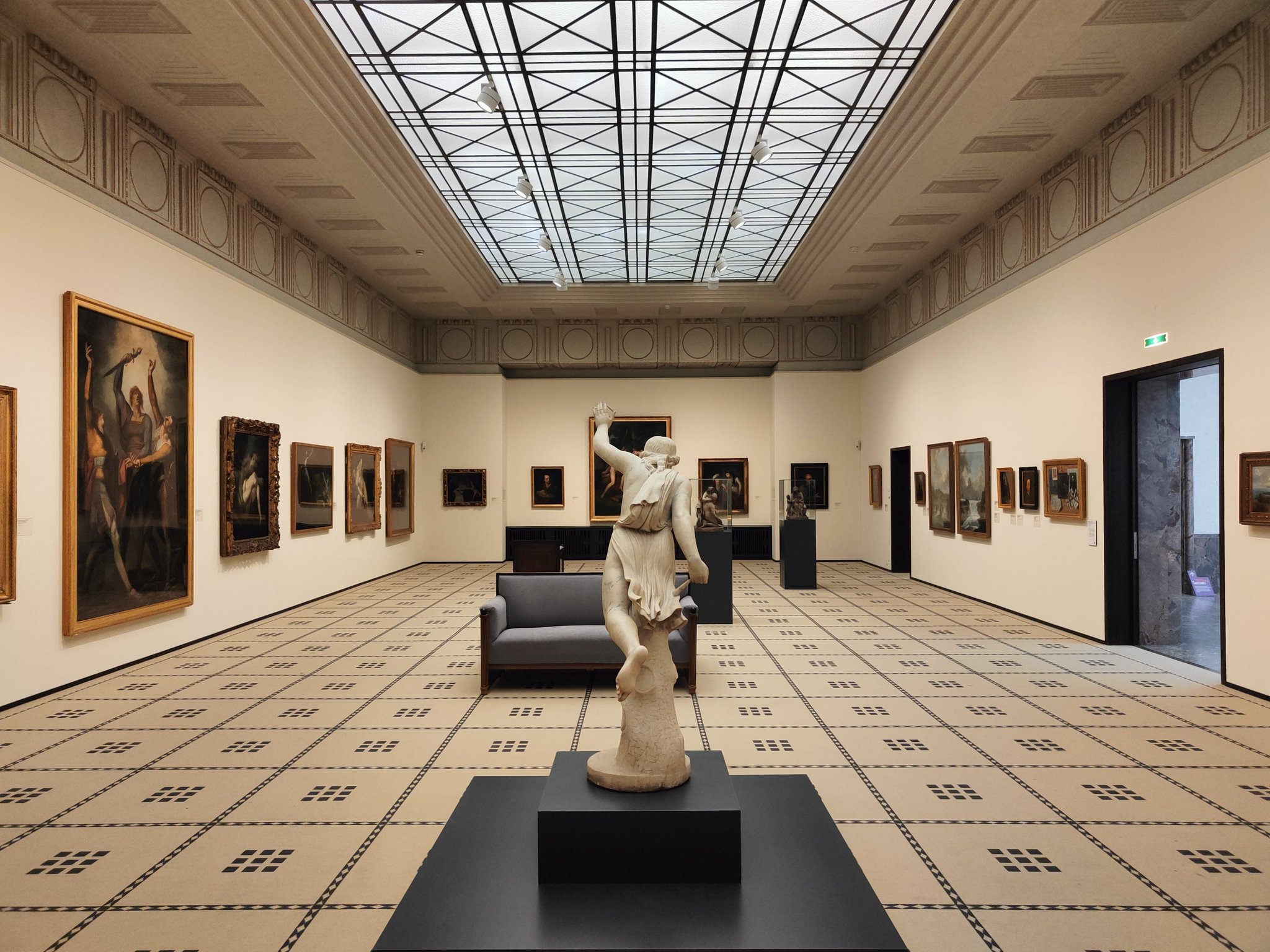 Une salle consacrée à Füssli à la Kunsth